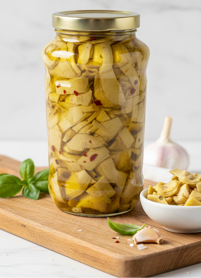 artyčoky krájené v jemném oleji 3100ml