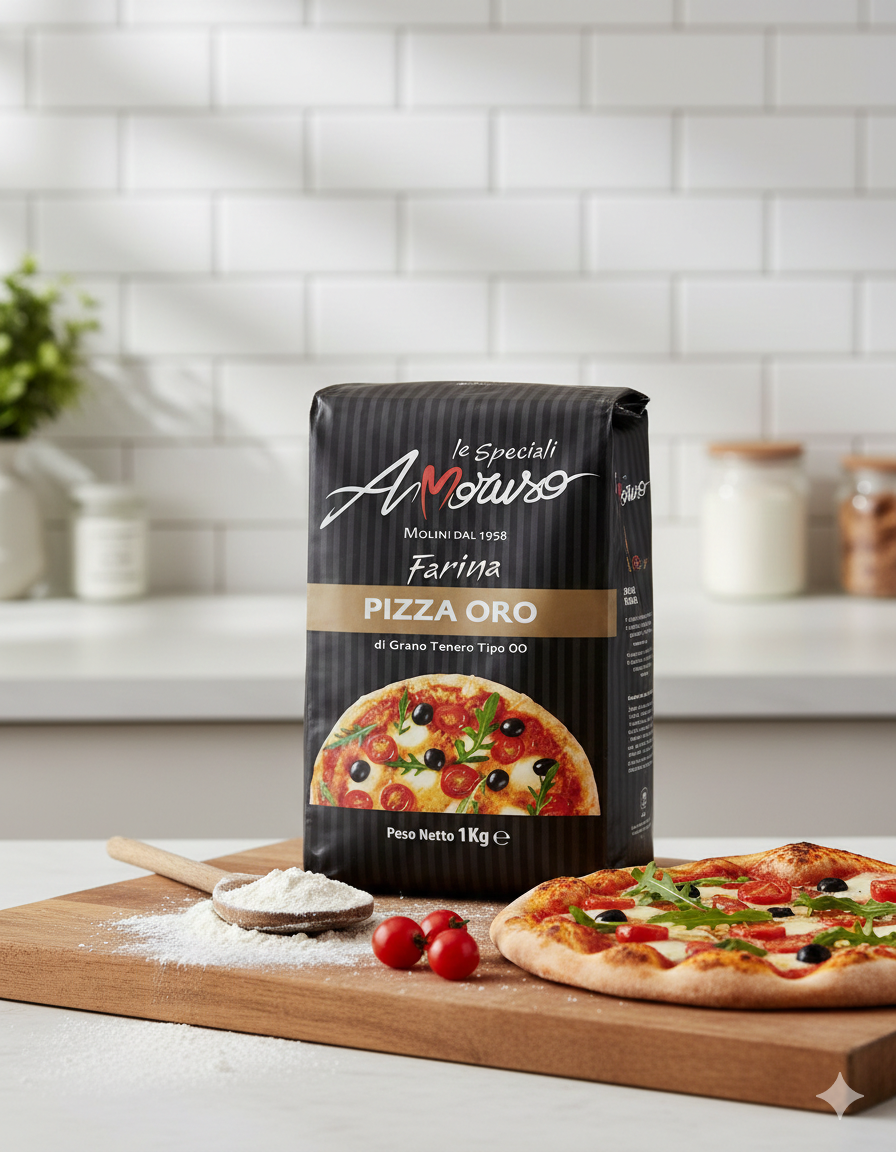 Amoruso Le Speciali – Farina PIZZA ORO (1 kg)